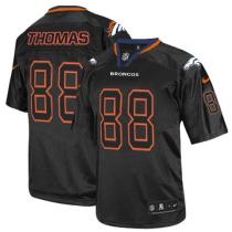 Nike Denver Broncos #88 Demaryius Thomas Lights Out Black Men's Stitched NFL Elite Jersey