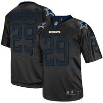 Nike Dallas Cowboys #29 DeMarco Murray Lights Out Black Men's Stitched NFL Elite Jersey