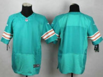 Nike Miami Dolphins Blank Aqua Green Alternate Stitched NFL Elite Jersey