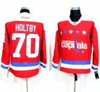 Washington Capitals -70 Braden Holtby Red Alternate Stitched NHL Jersey