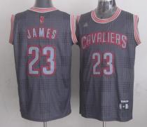 Cleveland Cavaliers -23 LeBron James Black Rhythm Fashion Stitched NBA Jersey