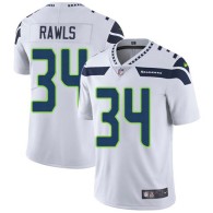 Nike Seahawks -34 Thomas Rawls White Stitched NFL Vapor Untouchable Limited Jersey
