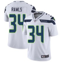 Nike Seahawks -34 Thomas Rawls White Stitched NFL Vapor Untouchable Limited Jersey