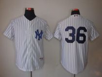 New York Yankees -36 Carlos Beltran White Stitched MLB Jersey