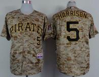 Pittsburgh Pirates #5 Josh Harrison Camo Alternate Cool Base Stitched MLB Jersey