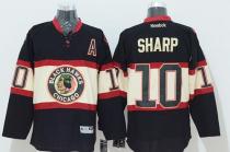 Chicago Blackhawks -10 Patrick Sharp Black New Third Stitched NHL Jersey