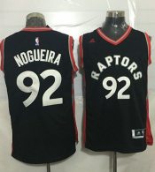 Toronto Raptors -92 Lucas Nogueira Black Stitched NBA Jersey