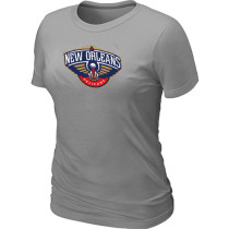 New Orleans Pelicans Big Tall Primary Logo Women T-Shirt (9)