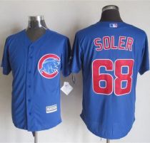 Chicago Cubs -68 Jorge Soler Blue New Cool Base Stitched MLB Jersey