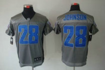 Nike Titans -28 Chris Johnson Grey Shadow Stitched NFL Elite Jersey
