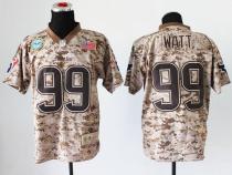 Nike Houston Texans -99 JJ Watt Camo Mens Stitched NFL New Elite USMC Jersey
