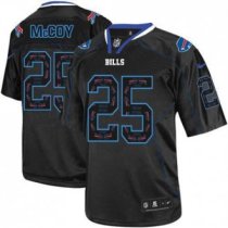 Nike Buffalo Bills -25 LeSean McCoy New Lights Out Black Stitched NFL Elite Jersey