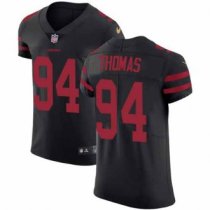 Nike 49ers -94 Solomon Thomas Black Alternate Stitched NFL Vapor Untouchable Elite Jersey