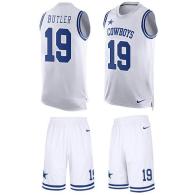 Nike Cowboys -19 Brice Butler White Stitched NFL Limited Tank Top Suit Jersey