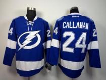 Tampa Bay Lightning -24 Ryan Callahan Blue Stitched NHL Jersey