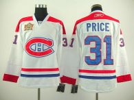 Montreal Canadiens -31 Carey Price Stitched White Heritage Classic Style NHL Jersey