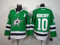 Dallas Stars -10 Shawn Horcoff Green Stitched NHL Jersey