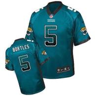 Nike Jacksonville Jaguars #5 Blake Bortles Teal Green Team Color Men's Stitched NFL Elite Drift Fash