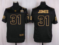 Nike Washington Redskins -31 Matt Jones Black Stitched NFL Elite Pro Line Gold Collection Jersey