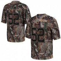 Nike Ravens -52 Ray Lewis Camo Stitched NFL Realtree Elite Jersey