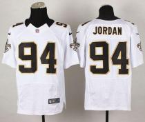 Nike New Orleans Saints #94 Cameron Jordan White Men's Stitched NFL Elite Jersey