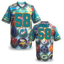 Miami Dolphins -58 DANSBY Stitched NFL Elite Fanatical Version Jersey (8)