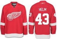 Detroit Red Wings -43 Darren Helm Red Stitched NHL Jersey