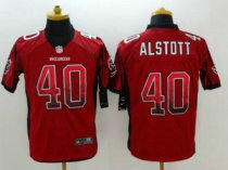 Nike Tampa Bay Buccaneers -40 Mike Alstott Red Team Color Stitched NFL Elite Drift Fashion Jersey