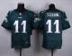 Nike Philadelphia Eagles #11 Tim Tebow Midnight Green Team Color Men's Stitched NFL New Elite Jersey