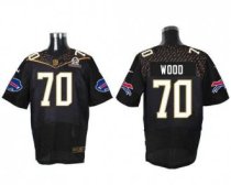 Nike Buffalo Bills -70 Eric Wood Black 2016 Pro Bowl Stitched NFL Elite Jersey