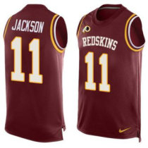 Nike Redskins -11 DeSean Jackson Burgundy Red Team Color Stitched NFL Limited Tank Top Jersey
