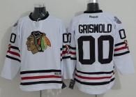 Chicago Blackhawks -00 Clark Griswold White 2015 Winter Classic Stitched NHL Jersey