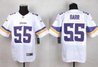 Nike Minnesota Vikings #55 Anthony Barr White Men's Stitched NFL Elite Jersey