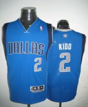 Revolution 30 Dallas Mavericks -2 Jason Kidd Blue Stitched NBA Jersey