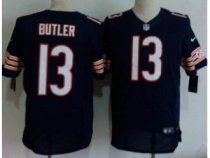 Nike Chicago Bears 13 Brice Butler Blue Elite NFL Jerseys