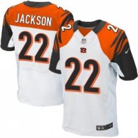 Nike Bengals -22 William Jackson White Stitched NFL Elite Jersey