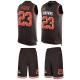 Browns -23 Joe Haden Brown Team Color Stitched NFL Limited Tank Top Suit Jersey