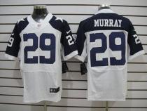 Nike Dallas Cowboys #29 DeMarco Murray White Thanksgiving Throwback Men's Stitched NFL Elite Jersey