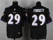 Nike Baltimore Ravens -29 Justin Forsett Black Alternate NFL New Elite Jersey
