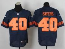 Nike Bears -40 Gale Sayers Navy Blue 1940s Throwback Men's Stitched NFL Elite Jersey