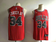 Chicago Bulls #34 red NBA jerseys