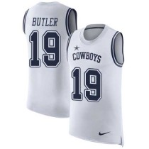 Nike Cowboys -19 Brice Butler White Stitched NFL Limited Rush Tank Top Jersey