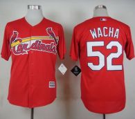 St  Louis Cardinals #52 Michael Wacha Red Cool Base Stitched MLB Jersey
