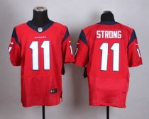 Nike Houston Texans #11 Jaelen Strong Red Alternate Men's Stitched NFL Elite Jersey