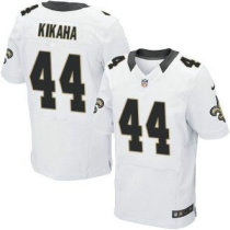 Nike New Orleans Saints -44 Hau oli Kikaha White Stitched NFL Elite Jersey