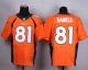 Nike Denver Broncos #81 Owen Daniels Orange Team Color Men's Stitched NFL New Elite Jersey