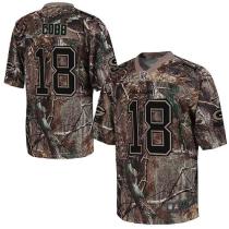 Nike Green Bay Packers #18 Randall Cobb Camo Men's Stitched NFL Realtree Elite Jersey