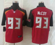 2014 New Nike Tampa Bay Buccaneers 93 McCoy Red Limited Jerseys