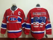 Montreal Canadiens -67 Max Pacioretty Red USA Flag Fashion Stitched NHL Jersey
