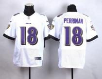 Nike Ravens -18 Breshad Perriman White Men's Stitched NFL New Elite Jersey